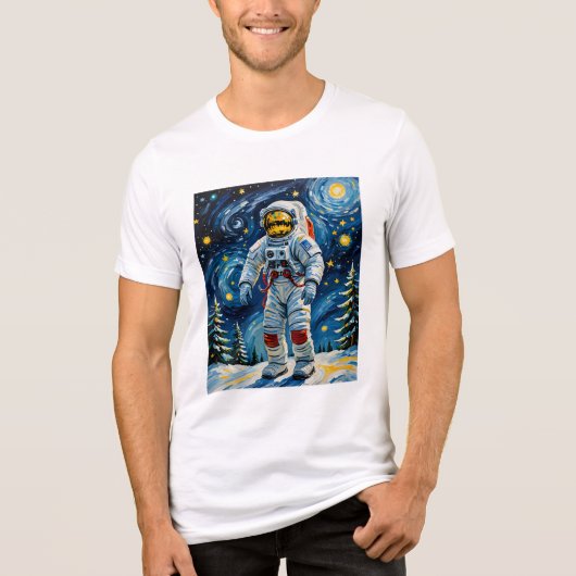 冬林宇宙飛行士 トライブレンドＴシャツ (正面)