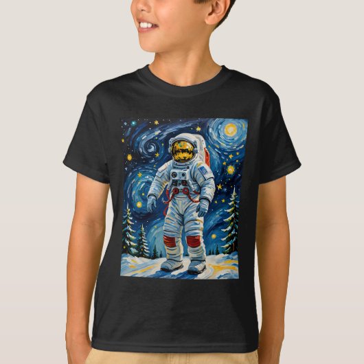 冬林宇宙飛行士 Tシャツ (正面)