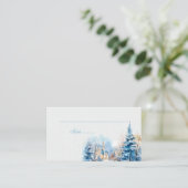 冬林教会結婚座席表 プレイスカード (スタンド正面)