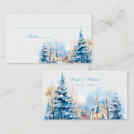 冬林教会結婚座席表 プレイスカード