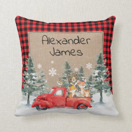 冬林素朴動物ベビー子供部屋 クッション