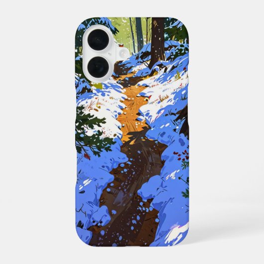 冬林道 iPhone 16ケース (裏面)