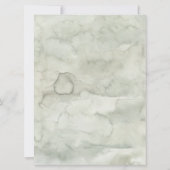 冬林針葉樹ブライダルシャワー招待状 招待状 (裏面)