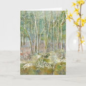 冬林 カード (黄色い花)