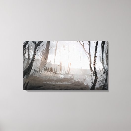 冬林 キャンバスプリント (正面)