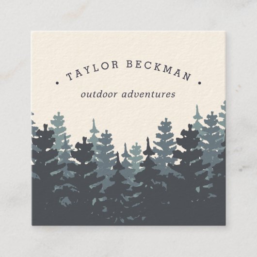 冬林 スクエア名刺 (正面)