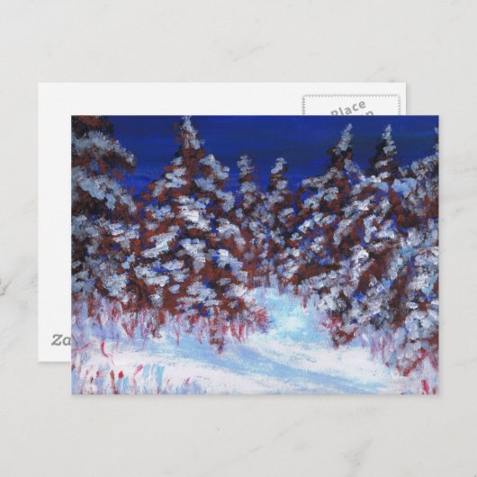 冬林 ポストカード (正面/裏面)