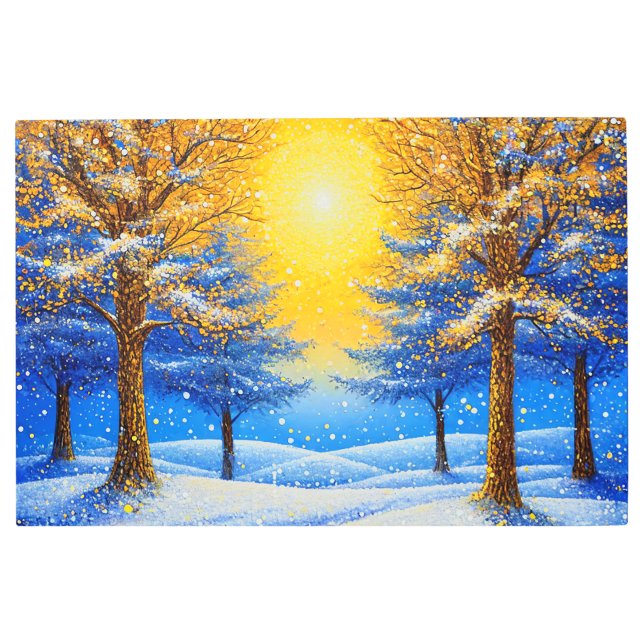 冬林 メタルプリント (正面)