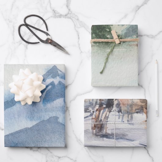 冬林 ラッピングペーパーシート (正面)