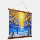 冬林 吊り下げ型タペストリー (傾斜あり)
