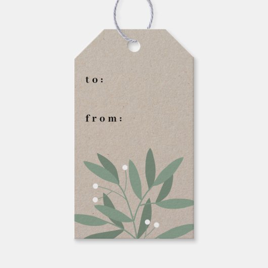 冬果実 ギフトタグ (正面)