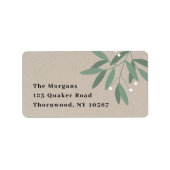 冬果実 ラベル (正面)