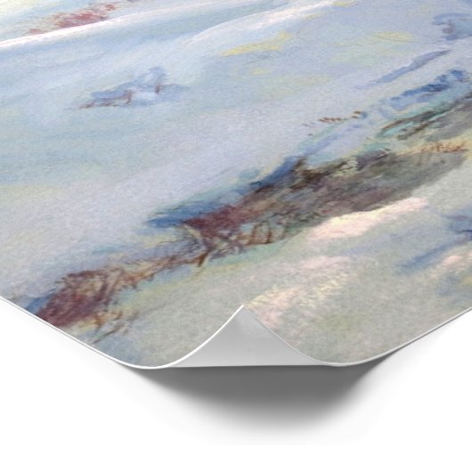 冬枯れ ポスター (角)