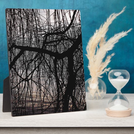 冬柳 フォトプラーク (側面)