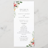 冬植物学フローラ結婚ズ プログラム (正面)