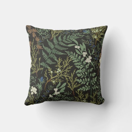 冬植物学 クッション (裏面)