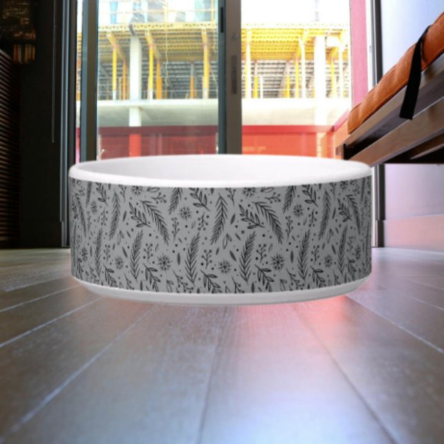 冬植物学 | セラミックペットボウル ボウル (クリエイターアップロード済み)