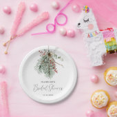 冬植物学 ペーパープレート (パーティー)