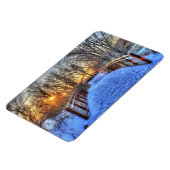 冬橋サンセットフレキシブルマグネット マグネット (左側)