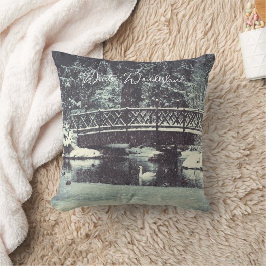 冬池 クッション (ブランケット)