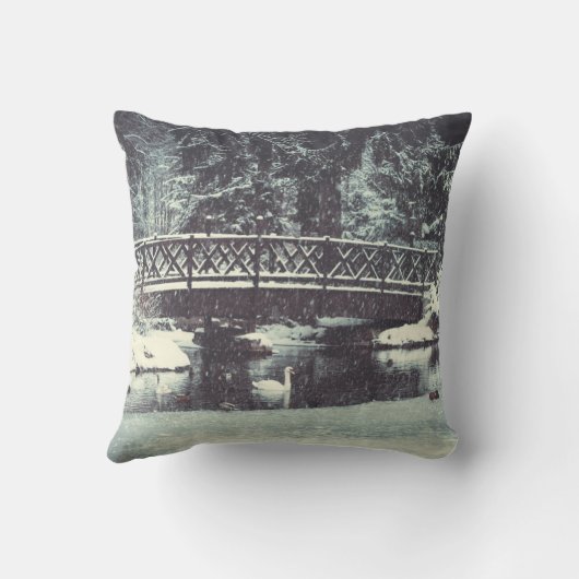 冬池 クッション (裏面)