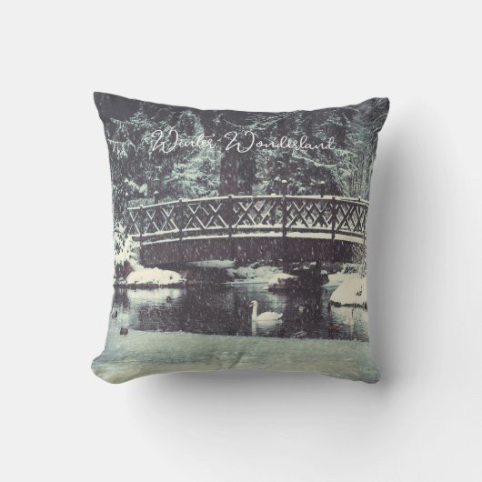 冬池 クッション (正面)