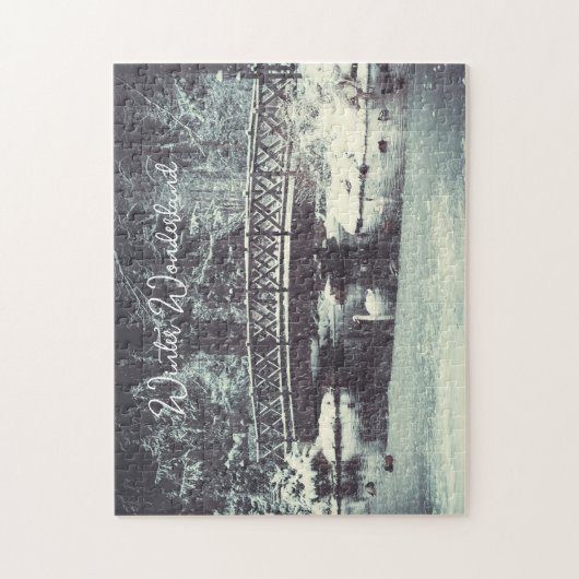 冬池 ジグソーパズル (縦)