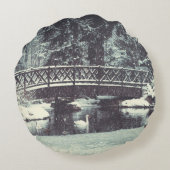 冬池 ラウンドクッション (裏面)