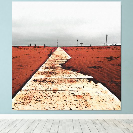 冬海 キャンバスプリント (インサイチュ (ウッドフロア))