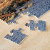 冬港の灯台、メイン ジグソーパズル (側面)