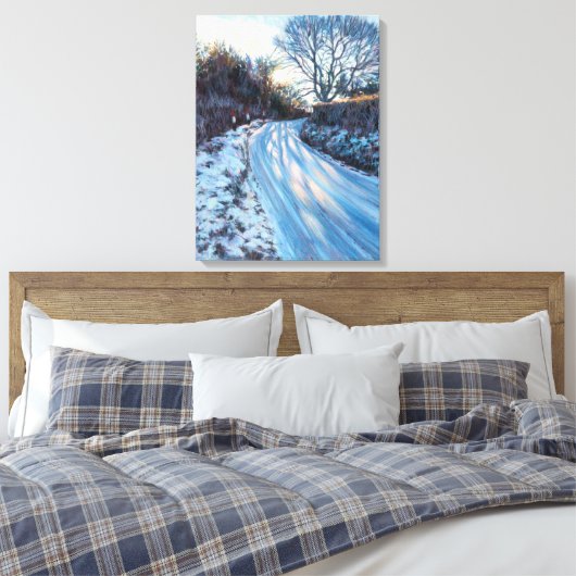 冬灯 キャンバスプリント (インサイチュ (寝室))