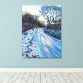 冬灯 キャンバスプリント (インサイチュ (ウッドフロア))