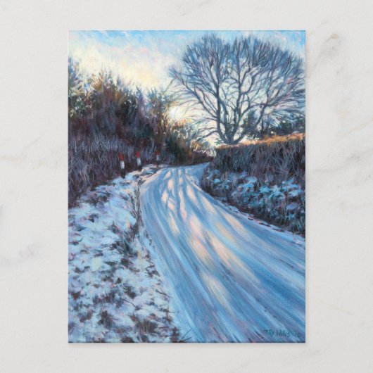 冬灯 ポストカード (正面)