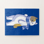 冬猫パズル ジグソーパズル (横)