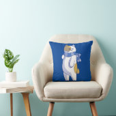 冬猫枕 クッション (椅子)