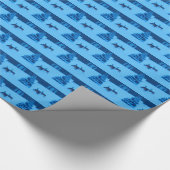 冬用の鹿ラッピング紙 ラッピングペーパー (角)