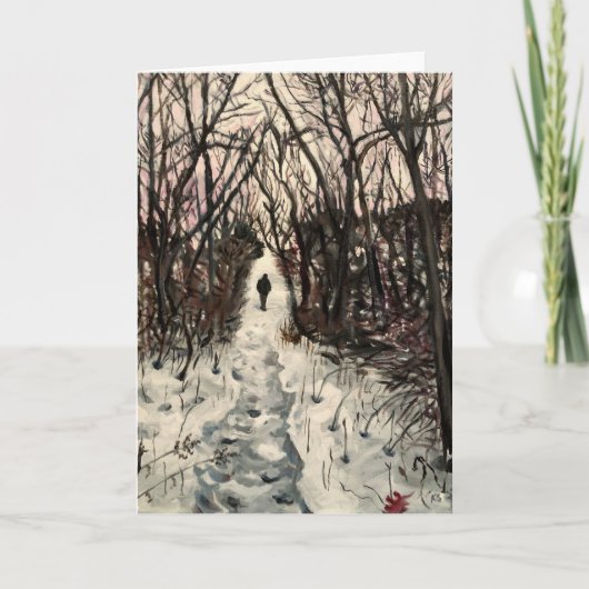 冬用カード2021 カード (正面)