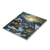 冬用ステンドグラス瓦 タイル (側面)