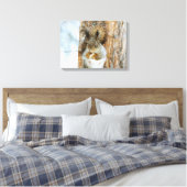 冬用リス キャンバスプリント (インサイチュ (寝室))