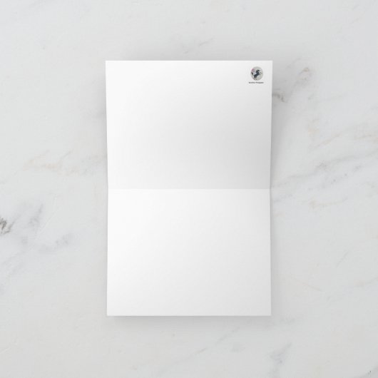 冬用リス サンキューカード (内部)