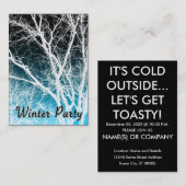 冬用幽霊樹 名刺 (正面/裏面)