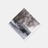 冬用運河 スタンダードカクテルナプキン (角)