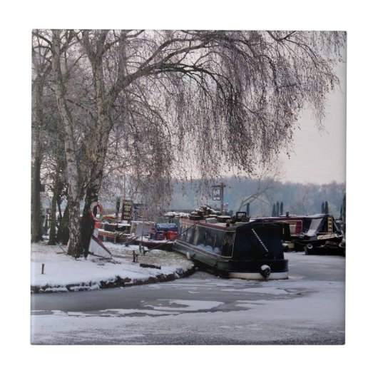 冬用運河 タイル (正面)