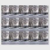 冬用運河 ラッピングペーパー (フラット)