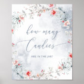 冬男女兼用キャンディの数を推測 ポスター (正面)