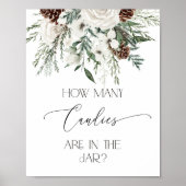 冬男女兼用キャンディの数を推測 ポスター (正面)