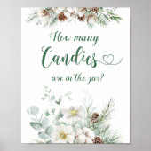 冬男女兼用キャンディの数を推測 ポスター (正面)