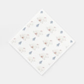 冬男女兼用極熊の赤ちゃんシャワー スタンダードランチョンナプキン (角)