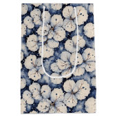 冬白フローラ離れ ミディアムペーパーバッグ (裏面)