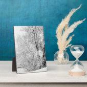 冬白 フォトプラーク (側面)